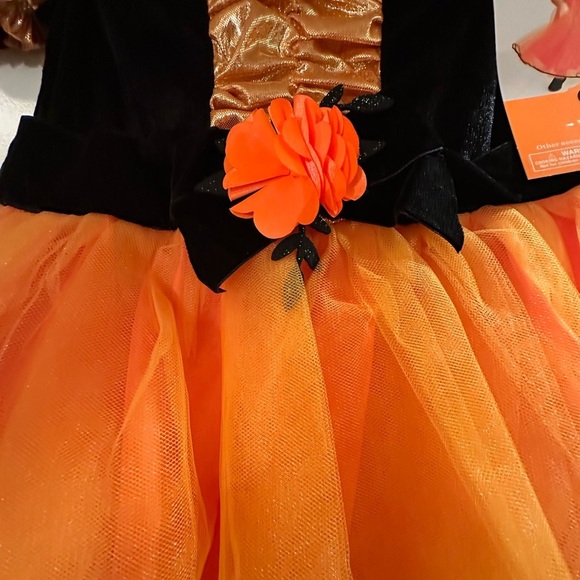 Orange and Black Kids Halloween Costume - Picture 2 of 12